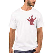 ASL ILY Design - Liebe verwundet, aber noch stark