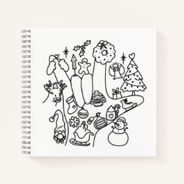 ASL ILY – Winter Vibes  Notizbuch