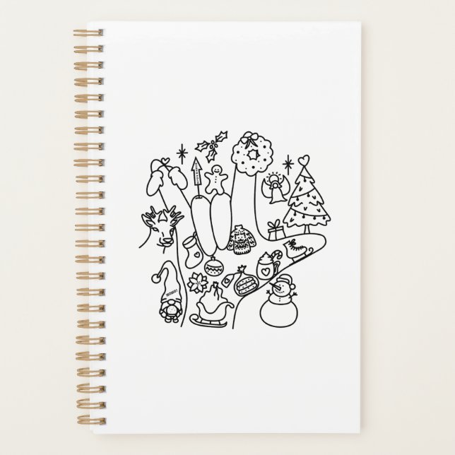 ASL ILY – Winter Vibes  Planer (Vorderseite)