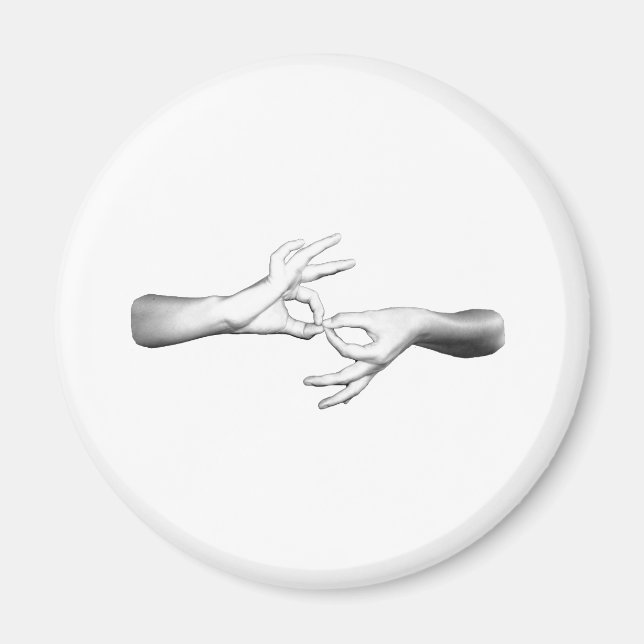 ASL Interpreter Magnet (Vorne)
