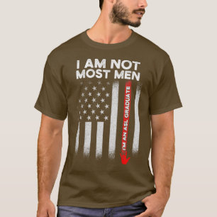 ASL-Klassensignsprache Die meisten Männer Senior A T-Shirt