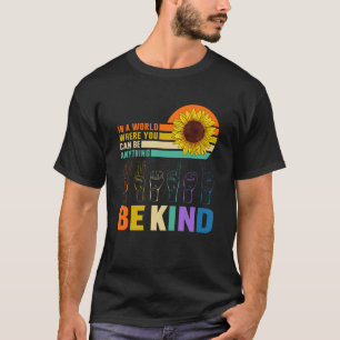 ASL Lehrer Gebärdensprache Taube Handhörung T-Shirt