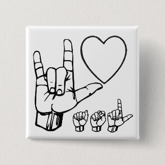 asl-Liebe, Herz, asl Button