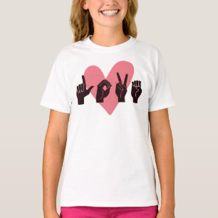 ASL Liebe IV - Valentinstag T-Shirt