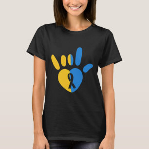 ASL Liebe Signieren Non-verbal Down Syndrome Aware T-Shirt