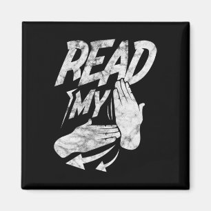Asl Lies Meine Hand Gebärdensprache Taub Amerikani Magnet