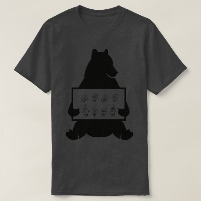ASL Mama Bear T-Shirt (Design vorne)