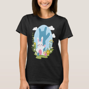 ASL Ostersonne Reflektion I Liebe You Hand Sign L T-Shirt