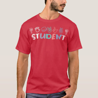 ASL-SchülerInnen-HandunterrichterInnen T-Shirt