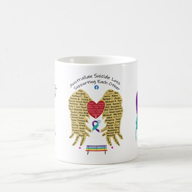 ASLSEO - Cup mit Band Kaffeetasse (Mittel)