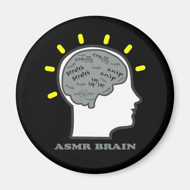ASMR Brain Magnet (Vorne)