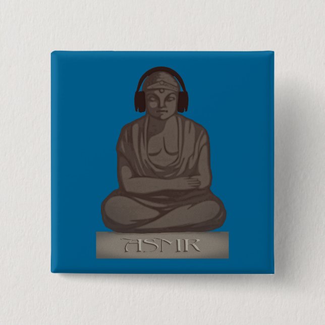 ASMR Buddha Button (Vorderseite)