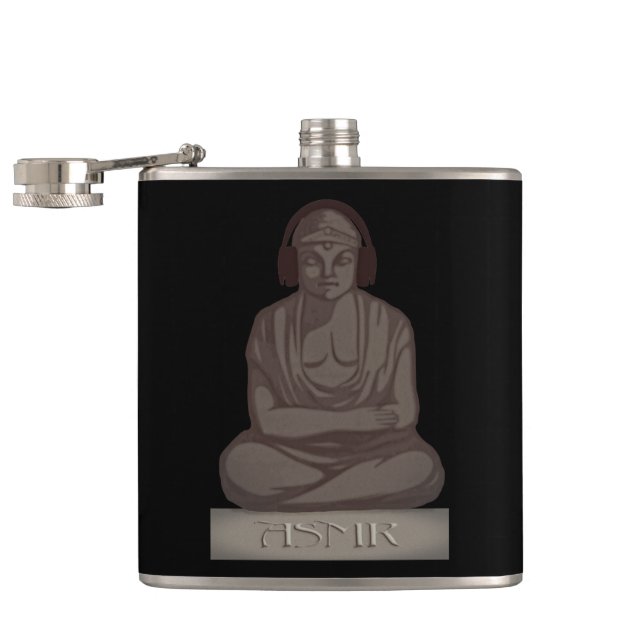 ASMR Buddha Flachmann (Geöffnet)