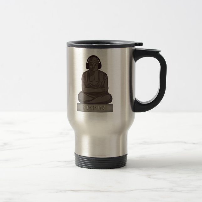 ASMR Buddha Reisebecher (Rechts)