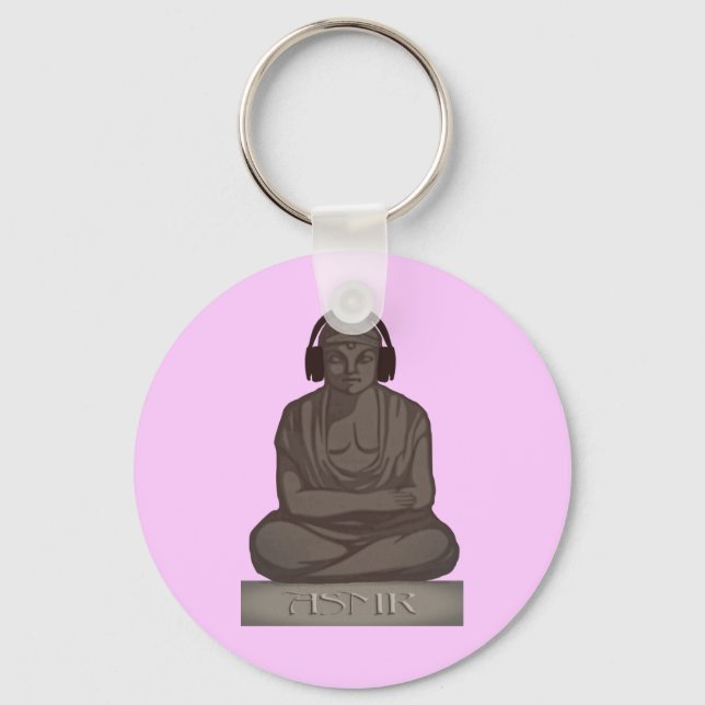 ASMR Buddha Schlüsselanhänger (Vorderseite)
