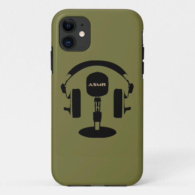 ASMR-Logo Case-Mate iPhone Hülle (Rückseite)
