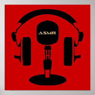 ASMR-Logo Poster