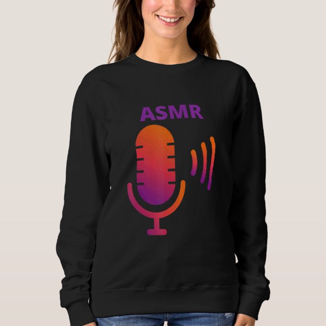 Asmr Microphone 1 Sweatshirt (Vorderseite)