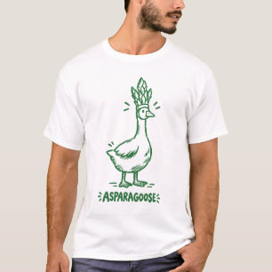 AsparagOOSE Gans mit Spargelhut T-Shirt