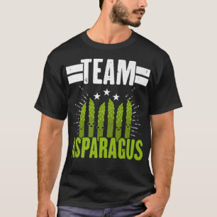 Asparagus Garten Gemüse Gemütlich vegetarisch Vega T-Shirt