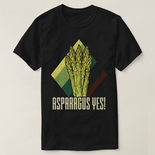 Asparagus Ja Funny Gemüsegärtner Premium T-S T-Shirt (Design vorne)