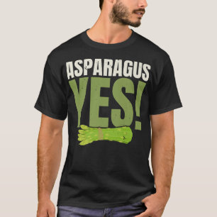 Asparagus Ja Garten Gemüse Gemüse Vegan T-Shirt