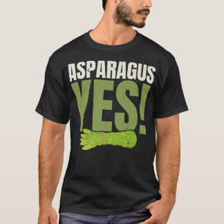 Asparagus Ja Garten Gemüse Gemüse Vegan T-Shirt