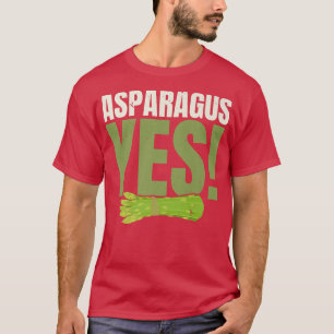 Asparagus Ja Garten Gemüse Gemüse Vegan T-Shirt
