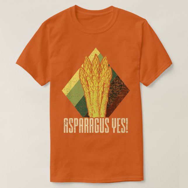 Asparagus Ja Gemüsegärtner 77 T-Shirt (Design vorne)