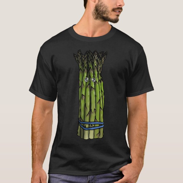 Asparagus Produce Character Classic T - Shirt (Vorderseite)