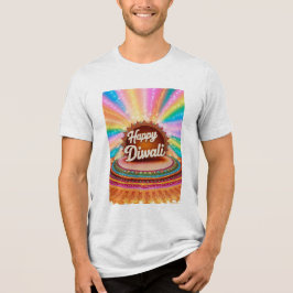 Aspekte von Diwali Tri-Blend Shirt