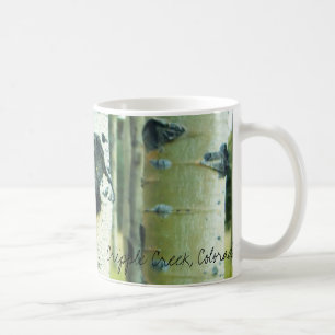 Aspen-Barke, Krüppel-Nebenfluss, Colorado Kaffeetasse