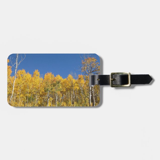 Aspen-Bäume, Colorado Gepäckanhänger (Vorderseite horizontal)