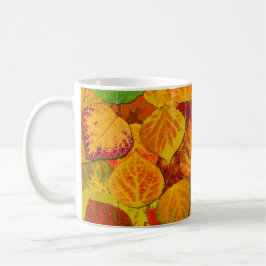 Aspen Blätter Collage Solid Medley 1 Kaffeetasse