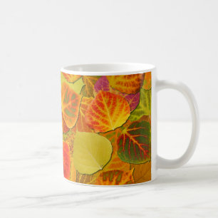 Aspen Blätter Collage Solid Medley 1 Kaffeetasse