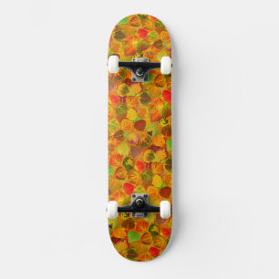 Aspen-Blätter sammeln festes Medley nahtlos 1 Skateboard
