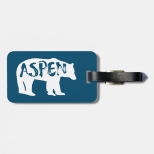 Aspen Colorado Bear Gepäckanhänger