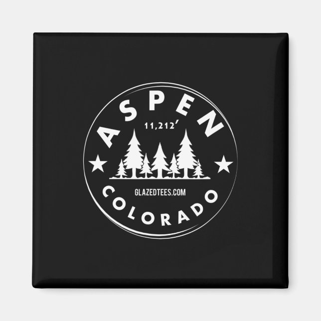 Aspen Colorado - Big Mountain Forest Magnet (Vorne)