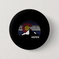Aspen Colorado Flag - Co Bluebird Day Mountain