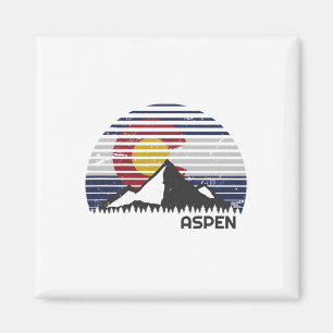 Aspen Colorado Flag - Grafschaft Berg Magnet