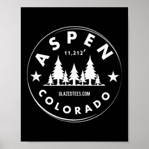 Aspen Colorado - Großer Bergwald Poster