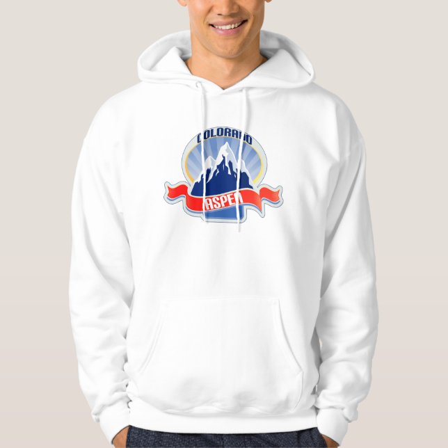 Aspen, Colorado Hoodie (Vorderseite)