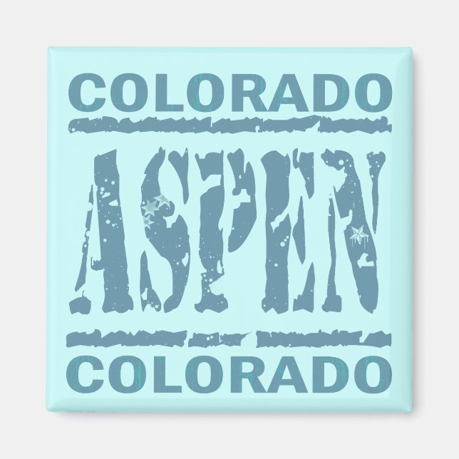 ASPEN, COLORADO MAGNET (Vorne)