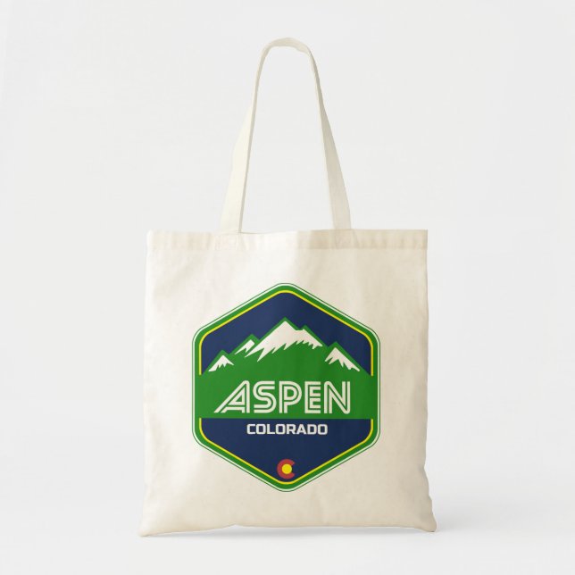 Aspen Colorado Mountain Tragetasche (Vorne)
