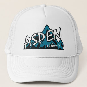 Aspen Colorado Mountains Truckerkappe