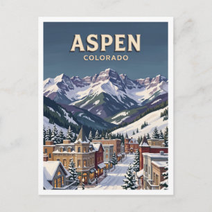 Aspen Colorado Postkarte