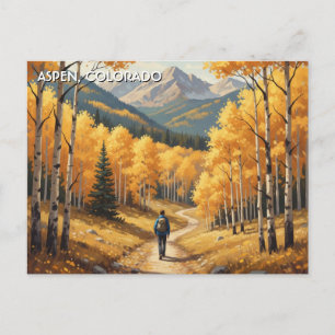 Aspen Colorado Reise Postkarte