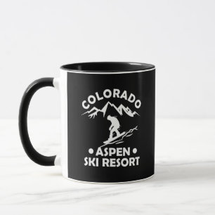Aspen Colorado Skiort Tasse