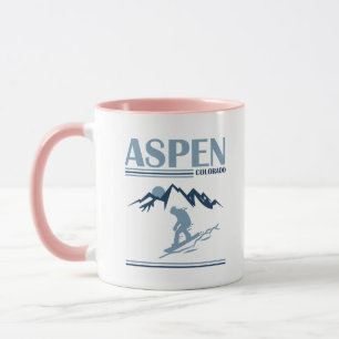 Aspen Colorado Skiort Tasse