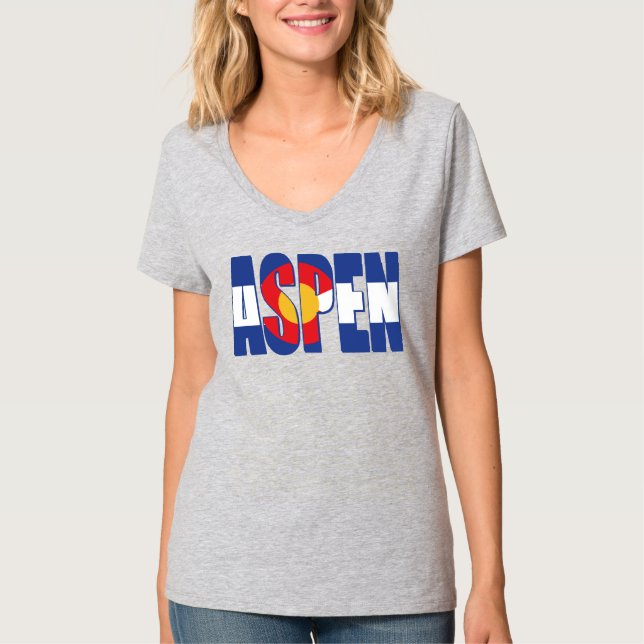 Aspen Colorado T-Shirt (Vorderseite)